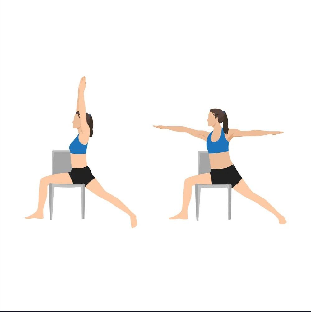 Chair yoga for beginners